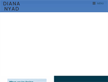 Tablet Screenshot of diananyad.com